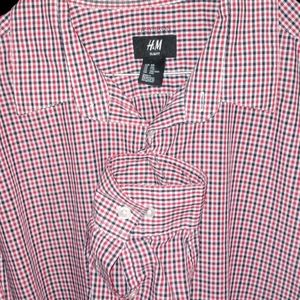 Open caller button-down long sleeve